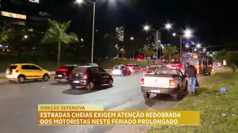 Trânsito caótico e acidentes marcam retorno do feriado em Minas Gerais