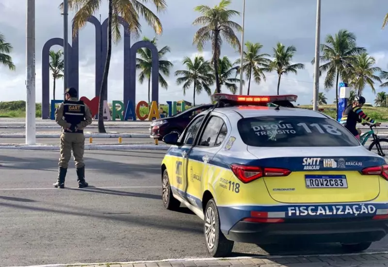 Trânsito na Orla da Atalaia em Aracaju tem alterações nesta terça-feira: saiba os detalhes