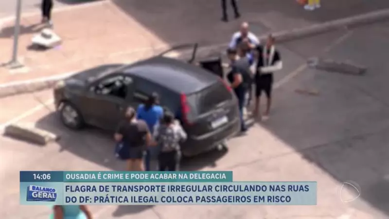 Transportes irregulares são flagrados em Águas Claras: fiscalização apreende veículos e multa motoristas