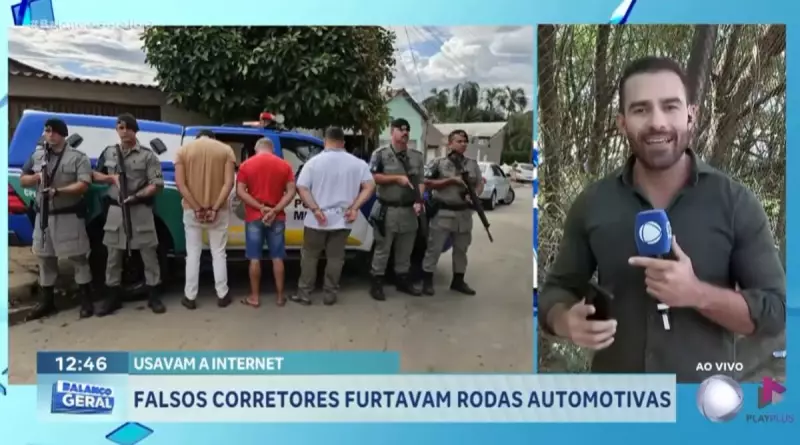 Trio é preso em flagrante por furtar rodas de carros em Goiânia | Notícias R7
