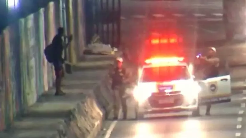 Trio é preso em flagrante por furto de cabos em túnel de Niterói — veja detalhes