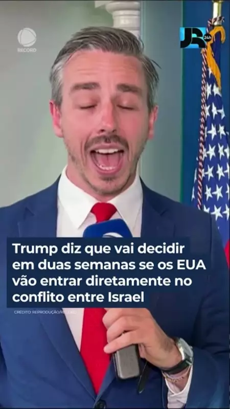 Trump anuncia decisão sobre envolvimento dos EUA em conflito entre Israel em duas semanas