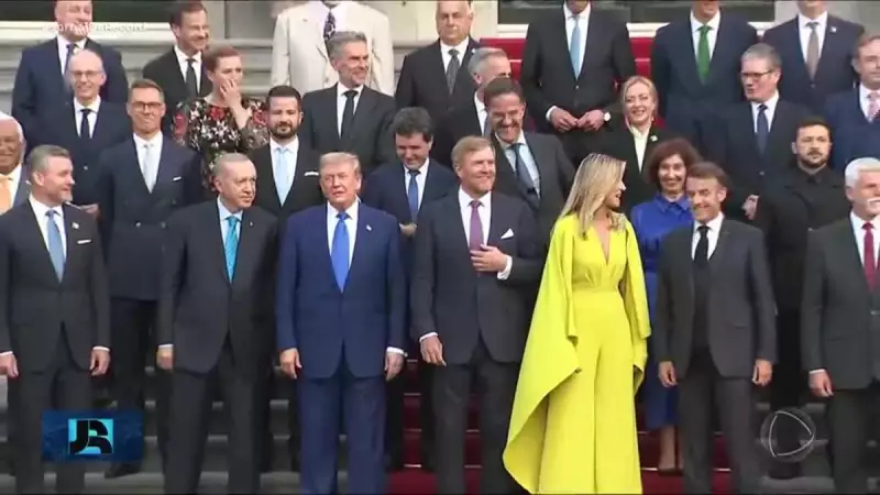 Trump chega à Holanda para debater aumento de gastos militares com líderes europeus e canadense