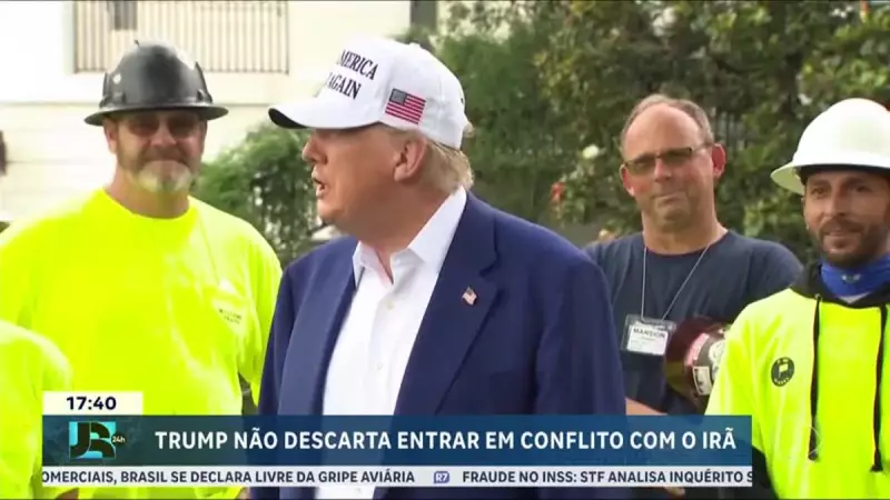 Trump não descarta intervenção militar no Irã: o que isso significa para o mundo?