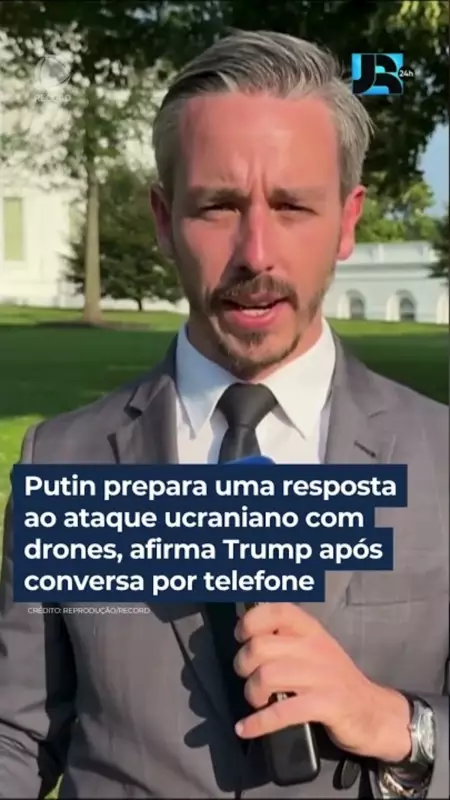 Trump Revela: Putin Planeja Resposta a Ataque Ucraniano com Drones