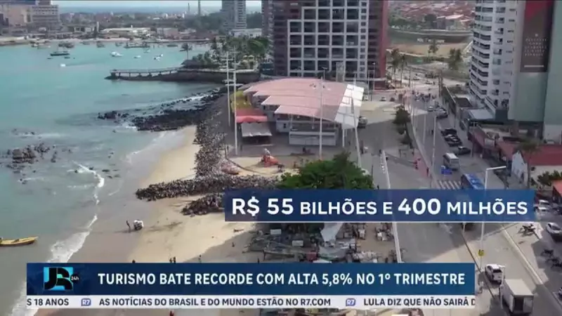 Turismo no Brasil cresce 6% e bate recorde histórico no primeiro trimestre de 2025