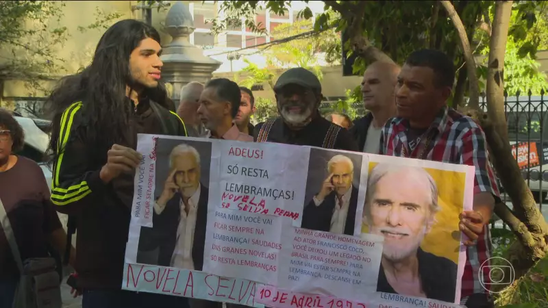 Última Homenagem a Francisco Cuoco Reúne Fãs e Amigos em São Paulo