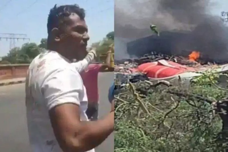 Único sobrevivente de queda de avião da Air India revela como escapou pela saída de emergência