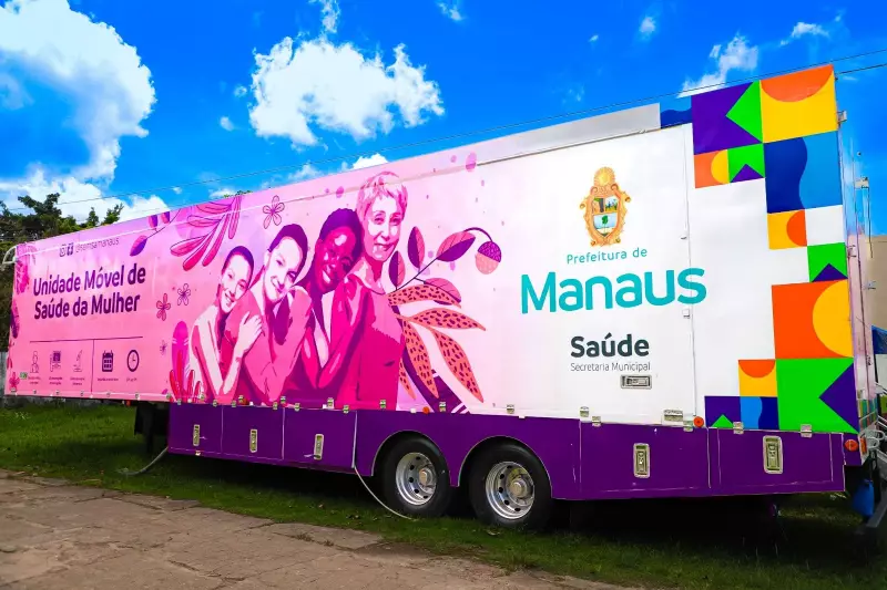 Unidades Móveis de Saúde da Mulher chegam a novos pontos de Manaus a partir desta segunda