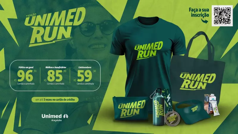 Unimed Run 2025: Inscrições Abertas para Corrida que Promove Saúde e Bem-estar em Araçatuba