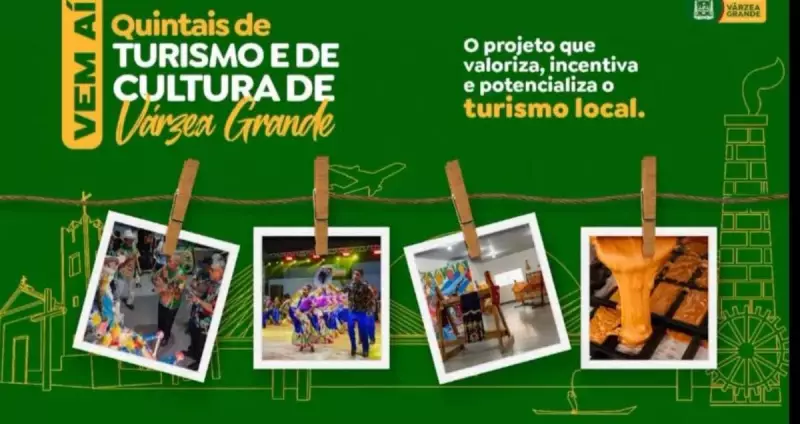 Várzea Grande lança projeto inovador para transformar quintais em atração turística e cultural