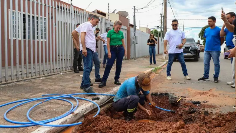 Vazamentos de água em Várzea Grande? Agora você pode reportar via WhatsApp!