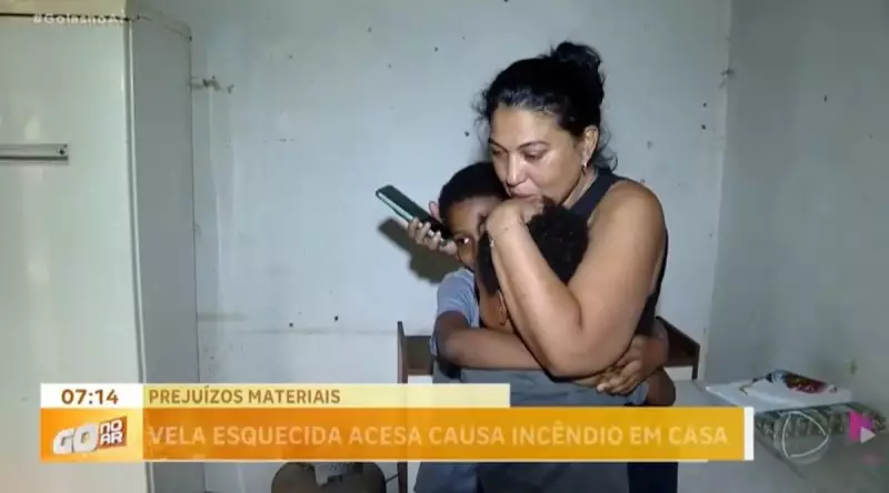 Vela esquecida causa incêndio e destrói casa de família em Goiás: veja como evitar acidentes domésticos
