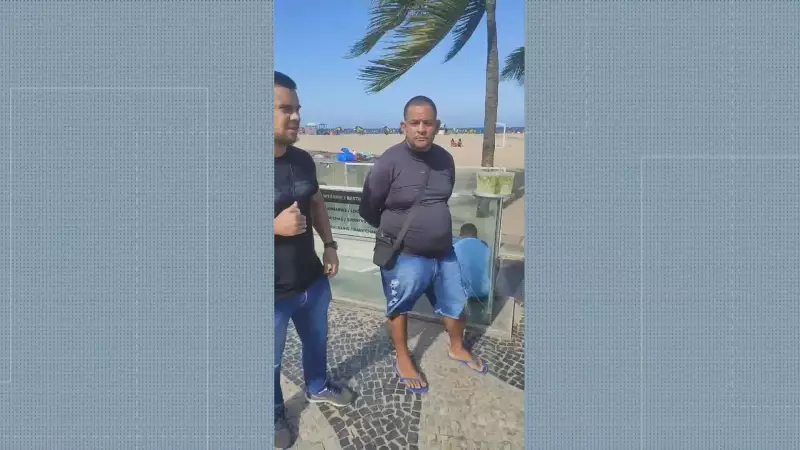 Vendedor ambulante é preso em Copacabana após confusão com fiscalização