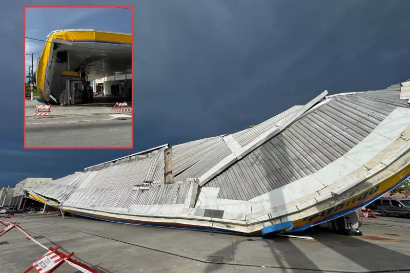 Ventos fortes arrastam moradores no litoral de SP; vídeo impressionante!