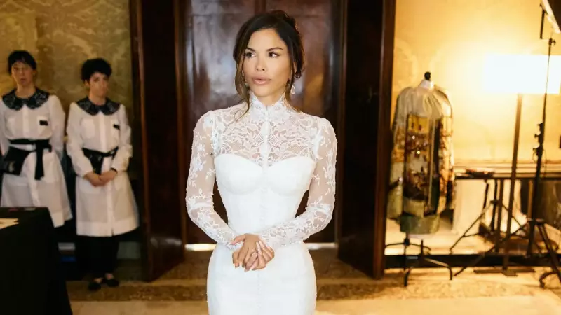 Vestido de noiva de Lauren Sanchez: 900 horas de trabalho e luxo em cada detalhe