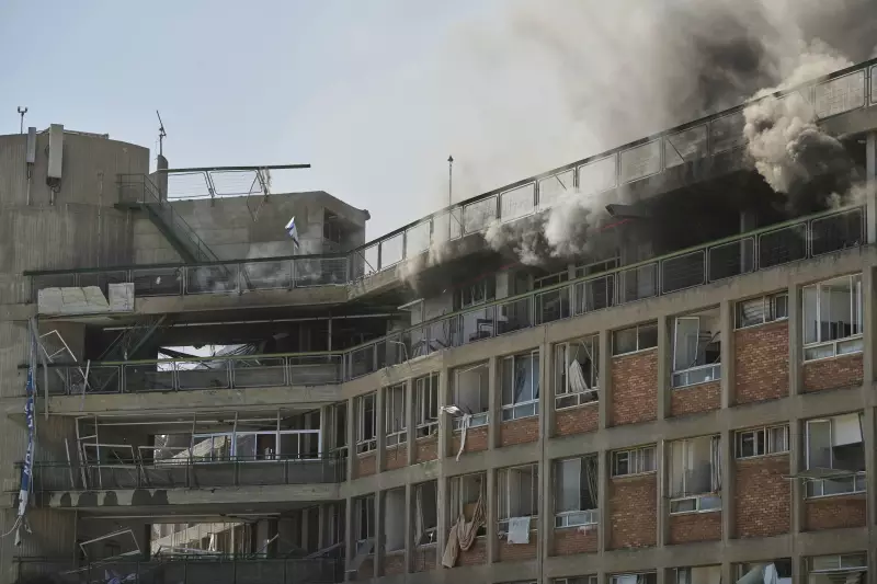 Vídeo chocante mostra caos e desespero em hospital de Israel após ataque do Irã