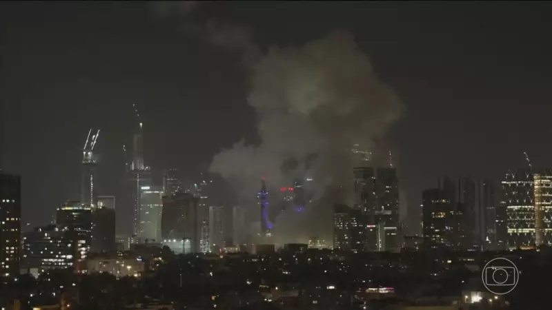 Vídeo de prédios em chamas não é de Israel após ataque do Irã: é FAKE e feito com IA