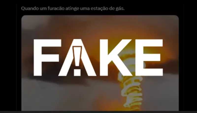 Vídeo de 'tornado de fogo' em posto é fake! Saiba como identificar conteúdos criados por IA