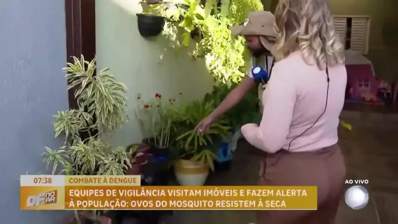 Vigilância Sanitária intensifica combate à dengue no DF mesmo durante a estiagem