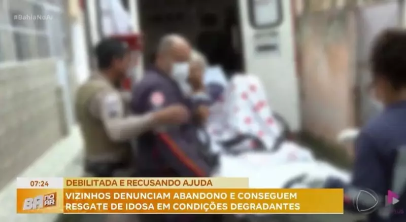 Vizinhos denunciam situação de idosa abandonada em condições degradantes na Bahia