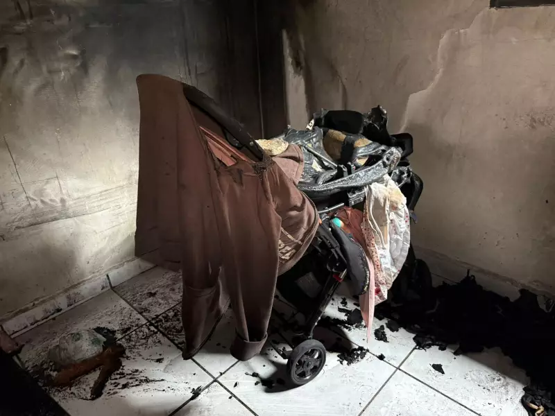 Vizinhos relatam que crianças estavam trancadas em casa durante incêndio que matou bebê em Bauru