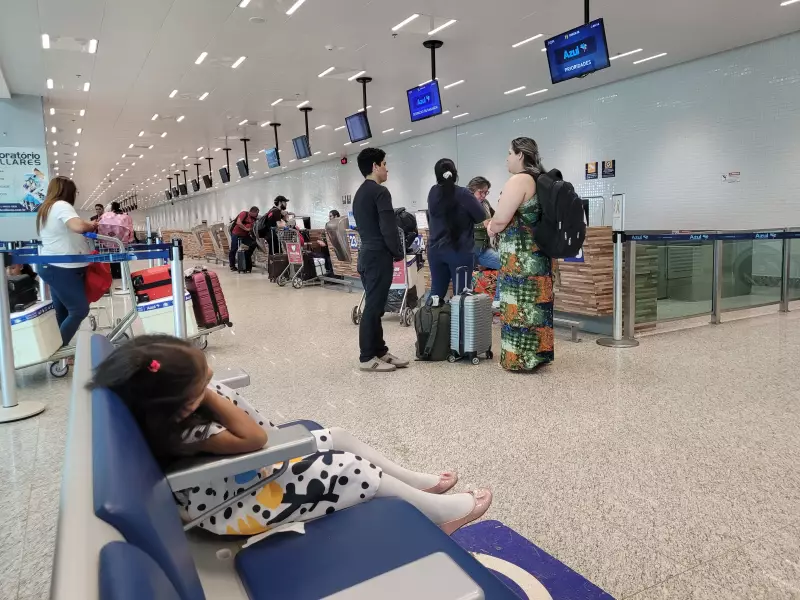 Voo cancelado no Amapá: passageiros relatam desamparo após problema no pneu do avião