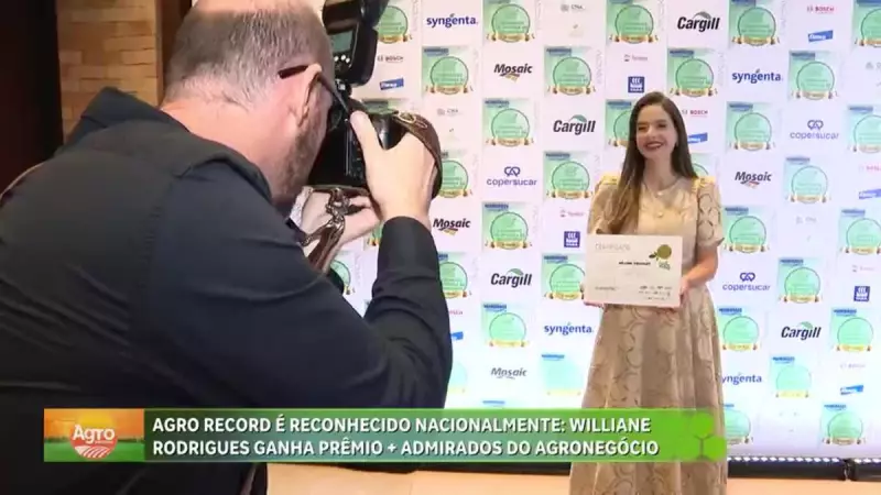 Williane Rodrigues conquista prêmio AdmiraDos do Agronegócio em cerimônia emocionante