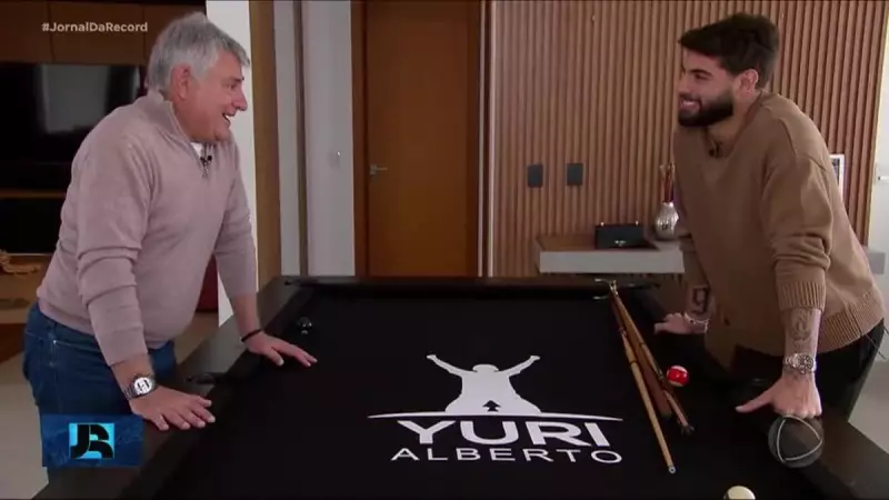 Yuri Alberto revela planos para o futuro em entrevista exclusiva com Cleber Machado