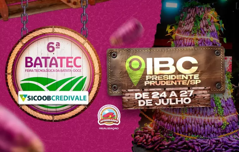 6ª Batatec 2025: A maior feira da batata-doce do Brasil está de volta com novidades!