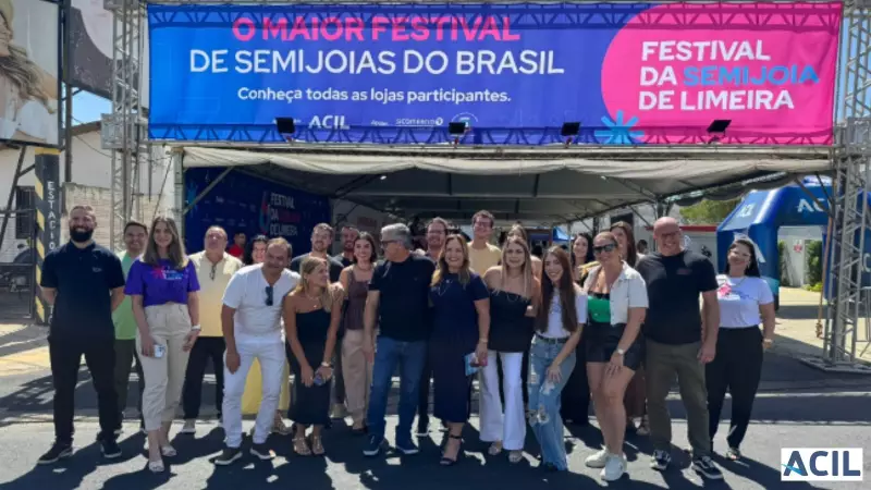 7º Festival da Semijoia em Limeira: Evento promete brilho e inovação no setor joalheiro