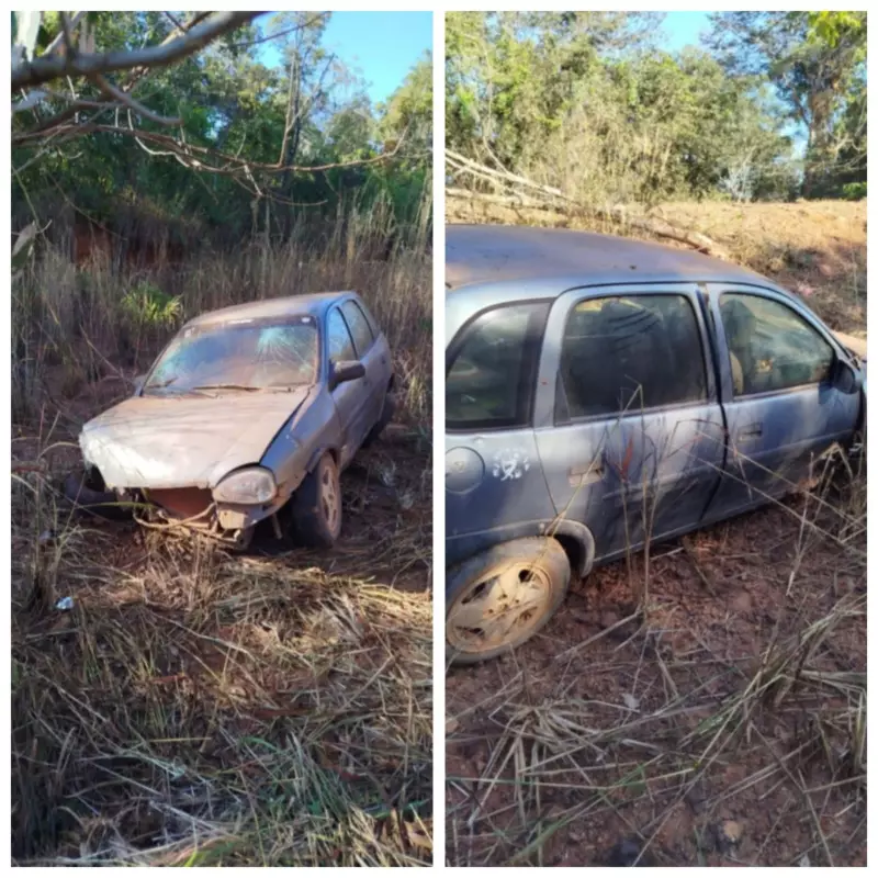 Acidente na LMG-628: Carro bate em árvore e deixa quatro feridos em Minas Gerais