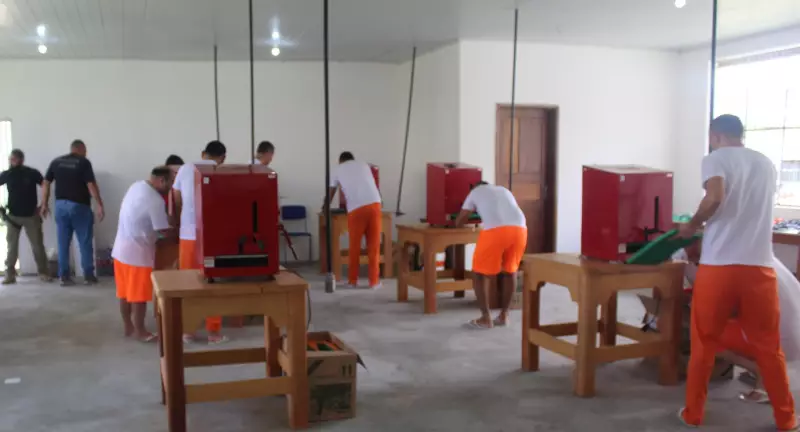 Acre lidera ranking nacional: mais de 60% dos presos trabalham enquanto cumprem pena