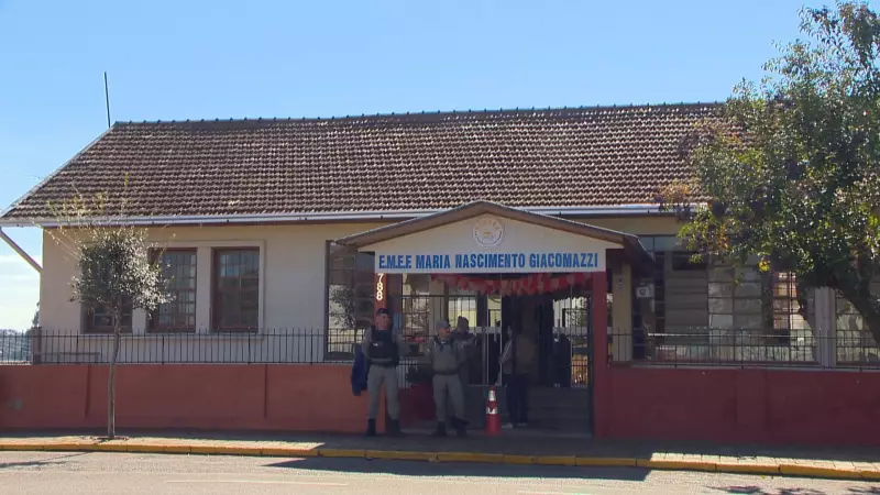 Adolescente é internado após ataque com faca em escola no RS: um aluno morto e dois feridos