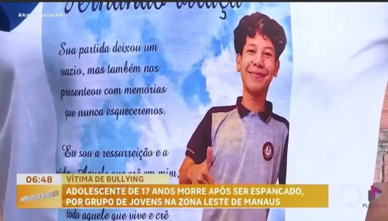 Adolescente morre após agressão por bullying em Manaus: caso choca o Amazonas
