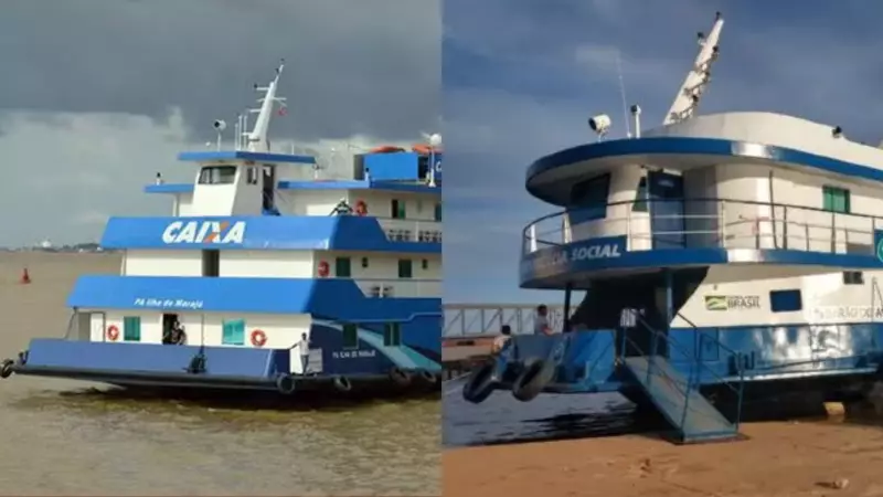 Agência Barco da Caixa e PreveBarco do INSS atendem moradores do Marajó em julho: confira datas e locais