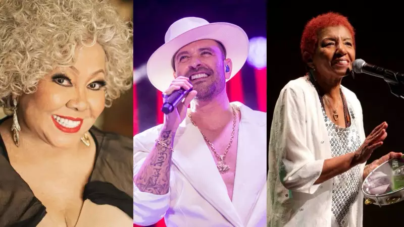 Alcione, Diogo Nogueira, Leci Brandão, Wesley Safadão e mais agitam o DF neste fim de semana