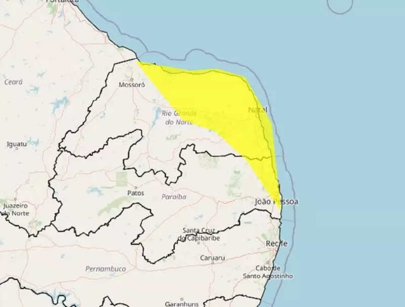 Alerta do INMET: Chuvas intensas atingem cidades do RN - Saiba como se proteger