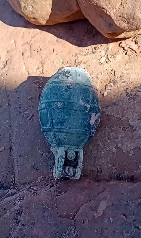 Alerta em Três Marias: Granada é encontrada às margens da represa e BOPE é acionado