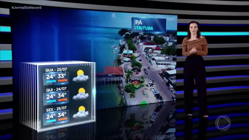 Alerta meteorológico: Norte e Nordeste podem enfrentar chuvas intensas nesta quarta (23)