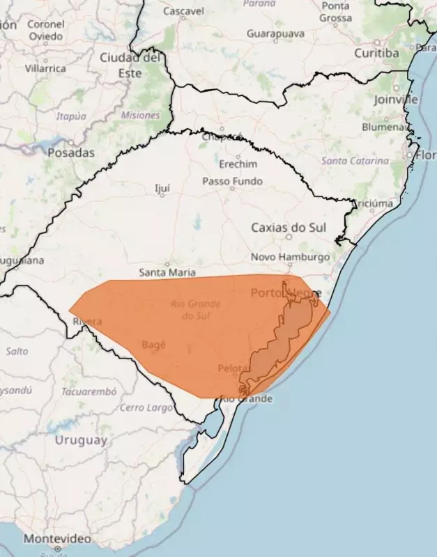 Alerta vermelho: INMET prevê tempestades violentas em múltiplos estados brasileiros — veja se o seu está na lista