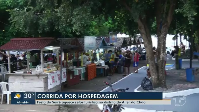 Alter do Chão vive corrida no setor hoteleiro com alta nas reservas para SAIRÉ e COP30
