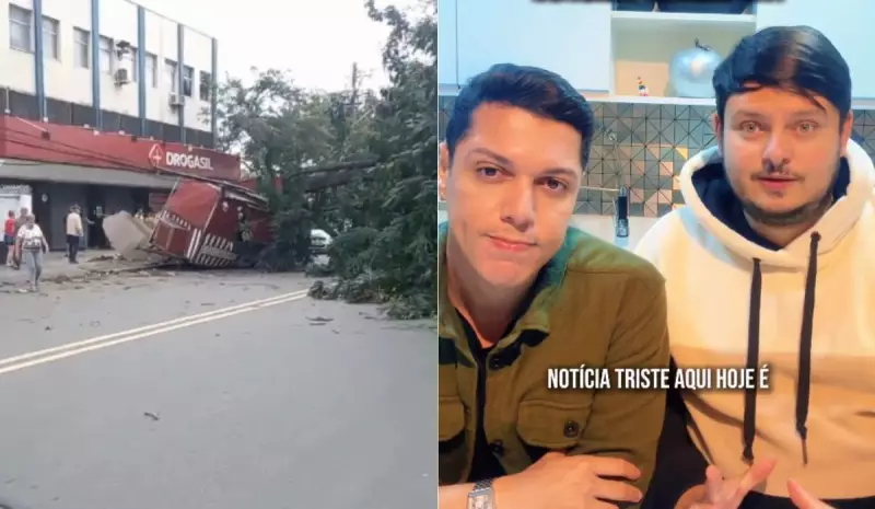 Amigos se unem em vaquinha para ajudar dono de food truck após queda de árvore em Vitória