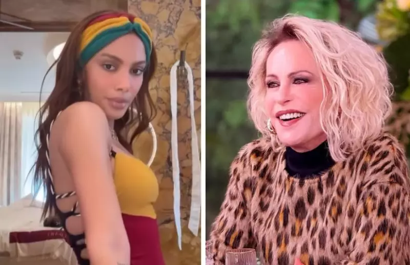 Ana Maria Braga faz piada sobre mudança no rosto de Anitta e viraliza