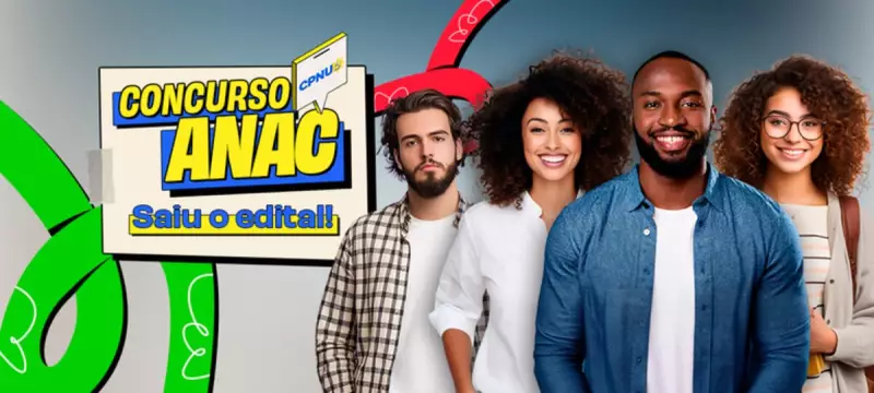 Anac abre 70 vagas em concurso público unificado: saiba como participar