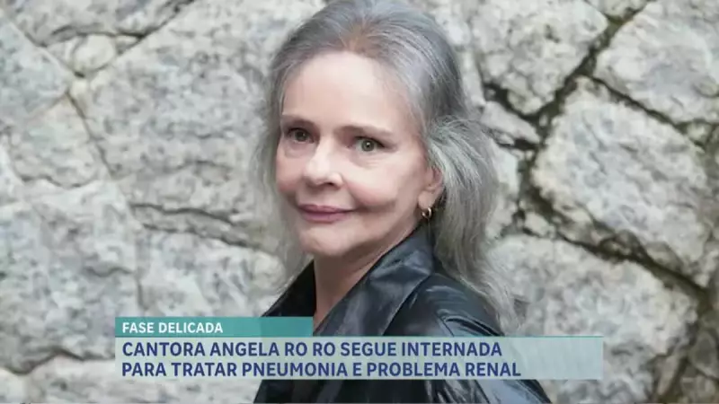Angela Ro Ro reage bem após traqueostomia, mas segue internada em MG