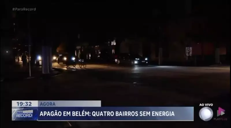 Apagão em Belém: Quatro bairros ficam sem energia elétrica