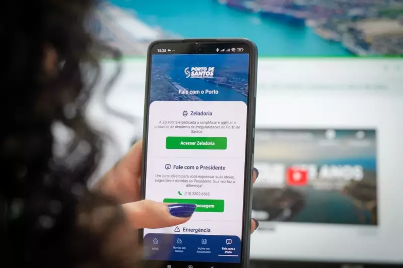 App revoluciona denúncias no Porto de Santos: agora é mais fácil e rápido apontar irregularidades