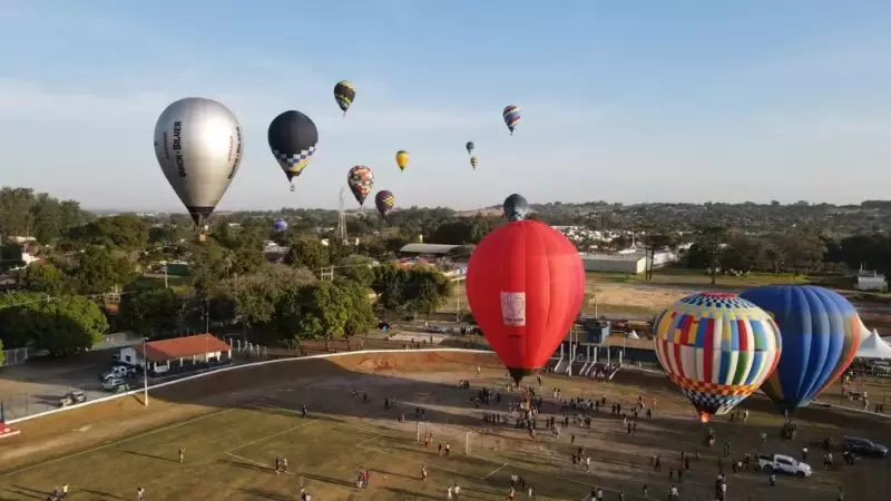 Araçoiaba da Serra cria protocolo de segurança para eventos de balonismo após acidentes