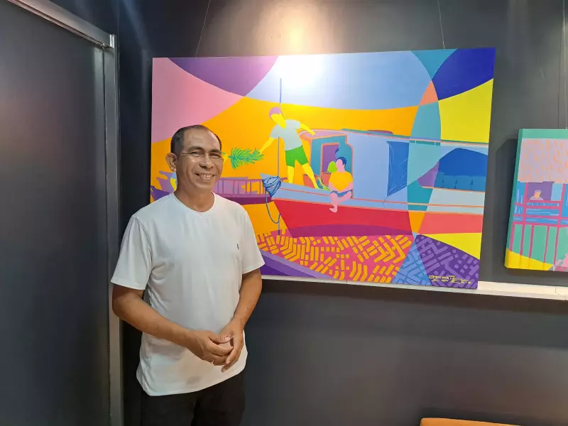 Artista do Amapá une Pop Art e cultura ribeirinha em exposição imperdível